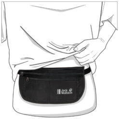 Jack Wolfskin - Document Belt RFID - Sac Banane -Sac À Dos Série jack wolfskin document belt rfid sac banane detail 3